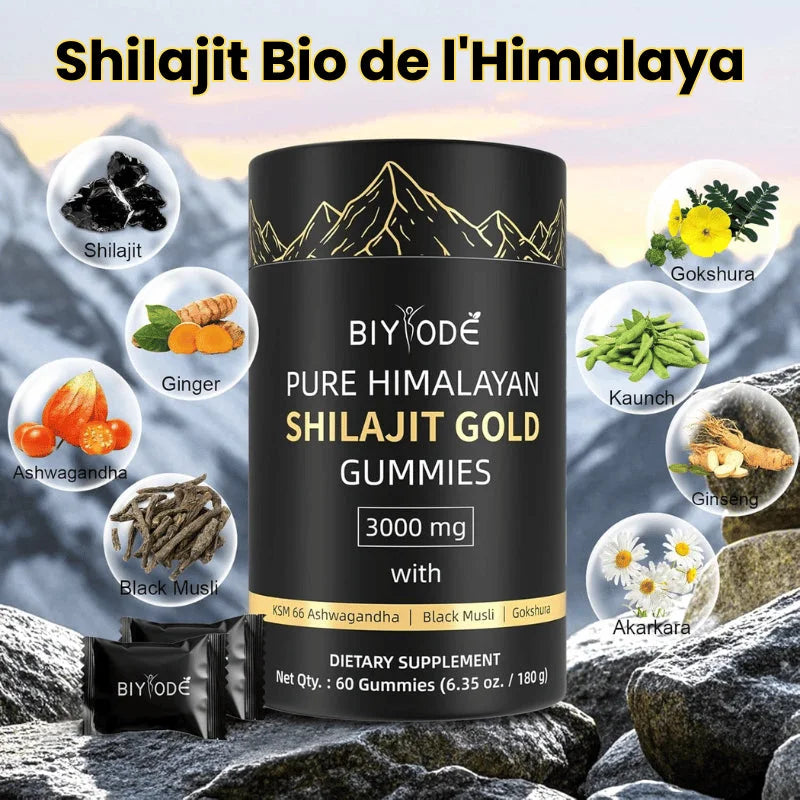 Shilajit Gold Gummies ( Bonbon HIMALAYA Pur)