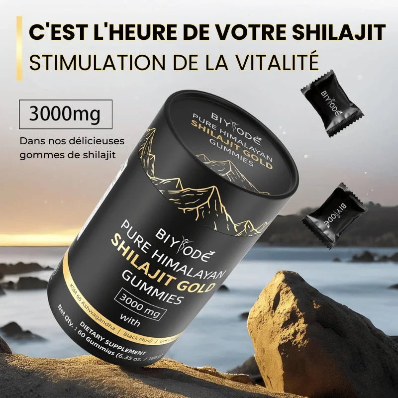 Shilajit Gold Gummies ( Bonbon HIMALAYA Pur)